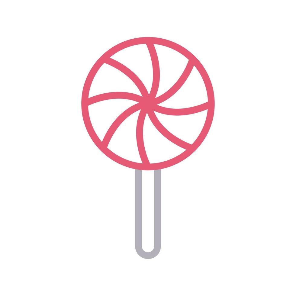 Lollipop vektorillustration på en bakgrund. Premium kvalitet symbols.vector ikoner för koncept och grafisk design. vektor