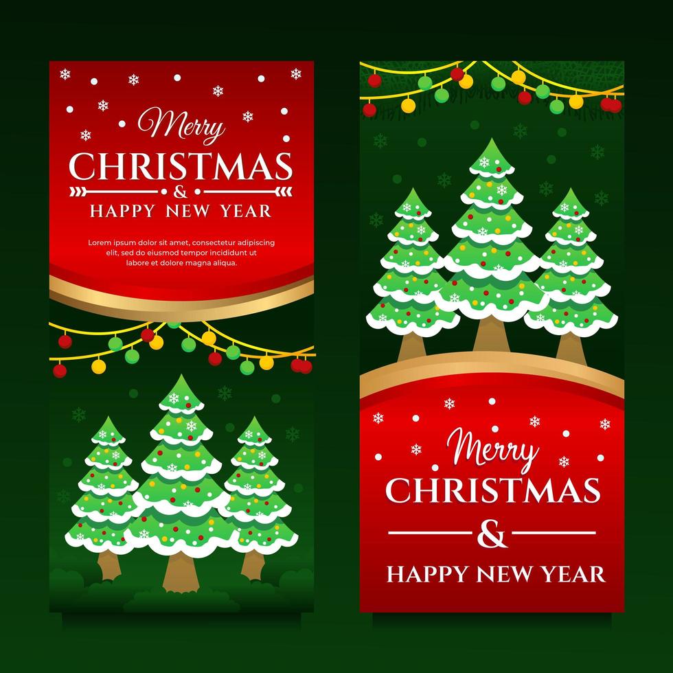 Frohe Weihnachten Und Frohes Neues Jahr Banner Vorlage Download Kostenlos Vector Clipart Graphics Vektorgrafiken Und Design Vorlagen