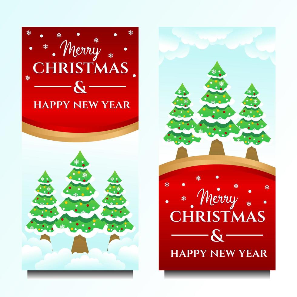 Frohe Weihnachten Und Frohes Neues Jahr Banner Vorlage Download Kostenlos Vector Clipart Graphics Vektorgrafiken Und Design Vorlagen