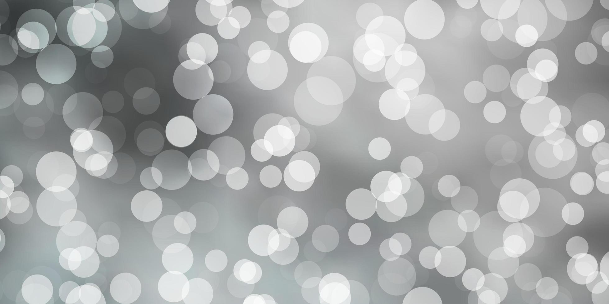 hellgrauer Hintergrund mit Blasen. vektor