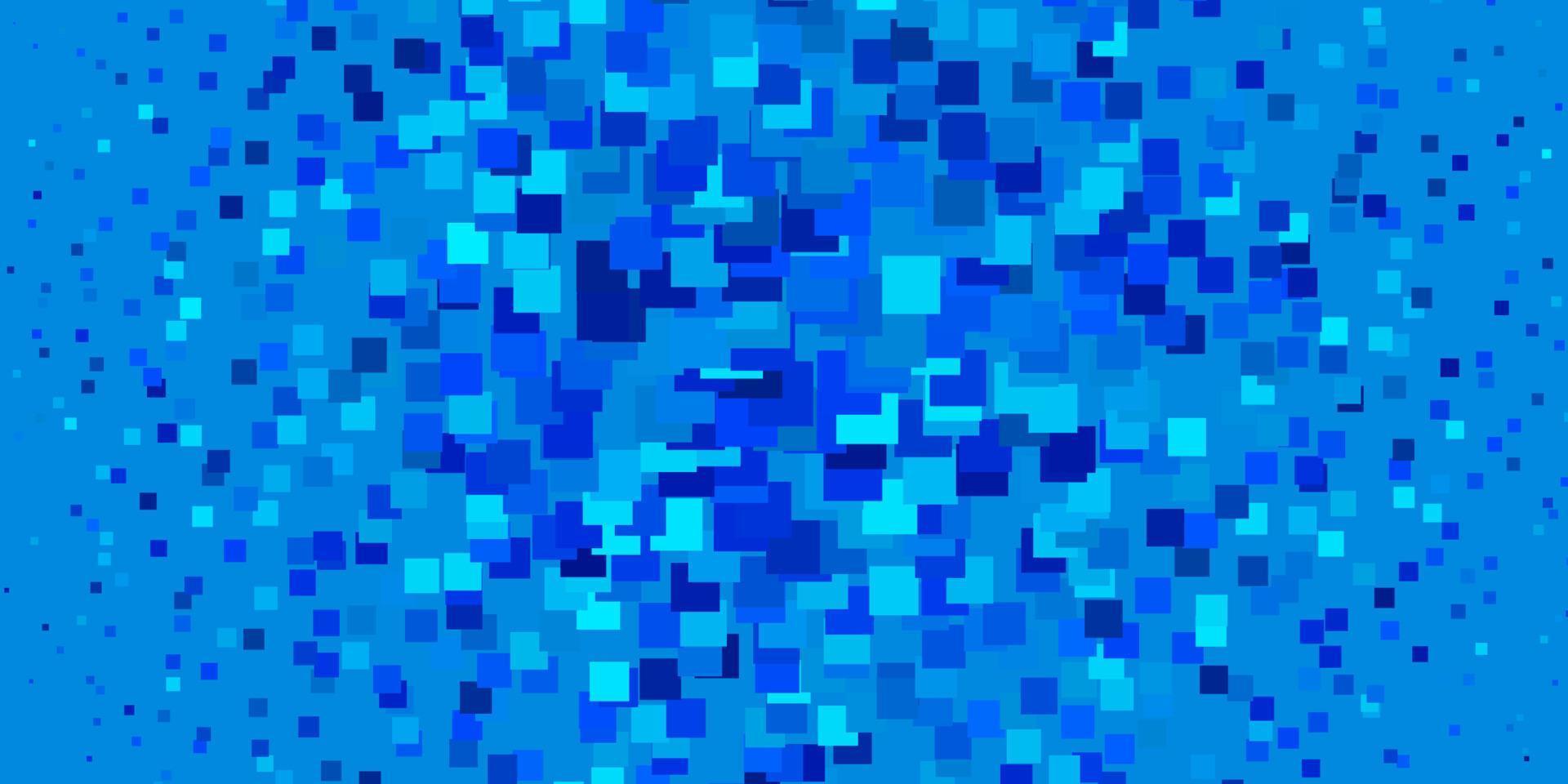 hellblauer Vektorhintergrund mit Rechtecken. vektor