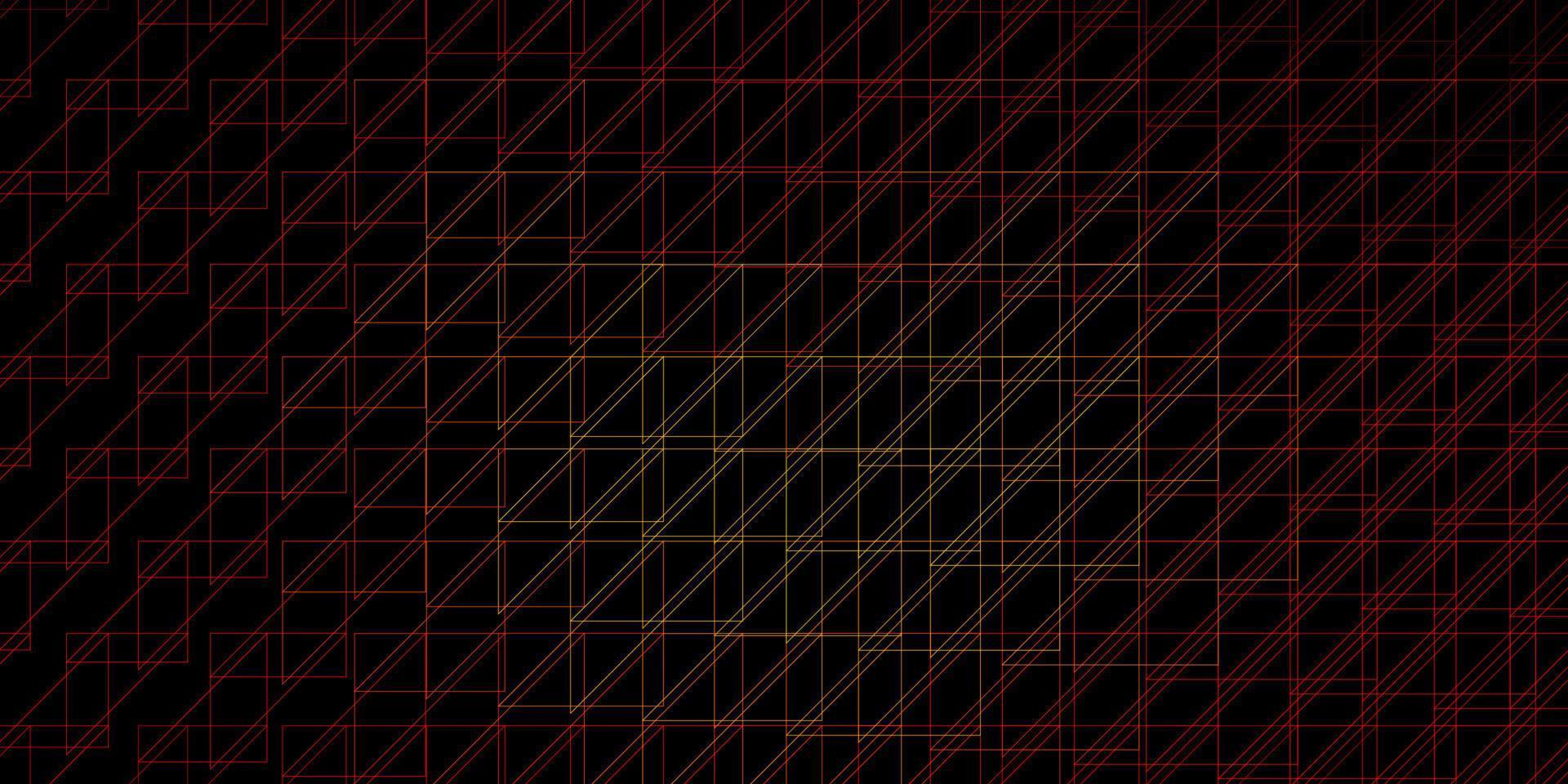 mörk röd vektor bakgrund med linjer.
