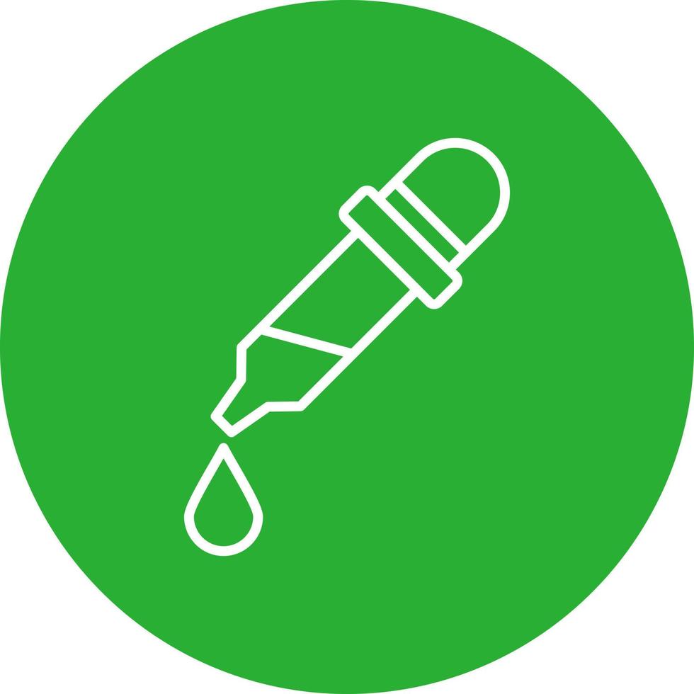 Pipette kreatives Icon-Design vektor