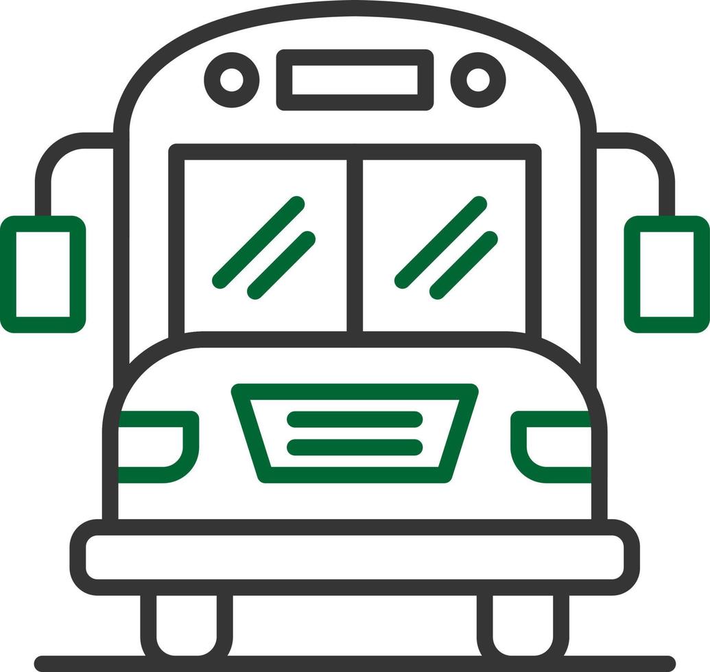 Bus kreatives Icon-Design vektor