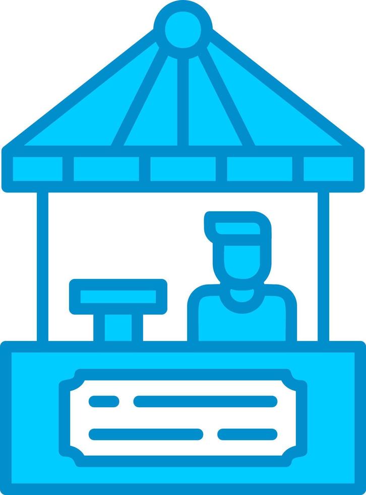 Ticket Office kreatives Icon-Design vektor