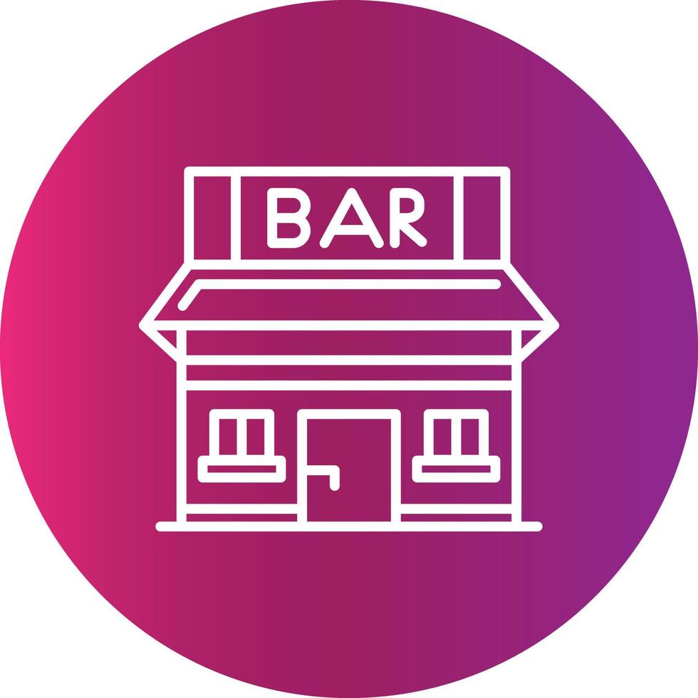 Bar kreatives Icon-Design vektor