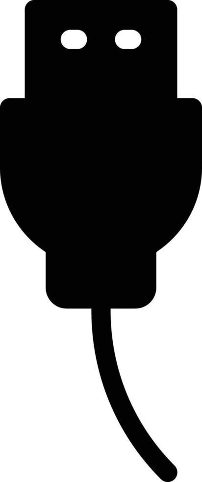 usb-drahtvektorillustration auf einem hintergrund. hochwertige symbole. vektorikonen für konzept und grafikdesign. vektor