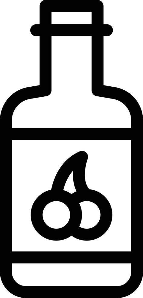 dryck flaska vektorillustration på en bakgrund. premium kvalitet symbols.vector ikoner för koncept och grafisk design. vektor