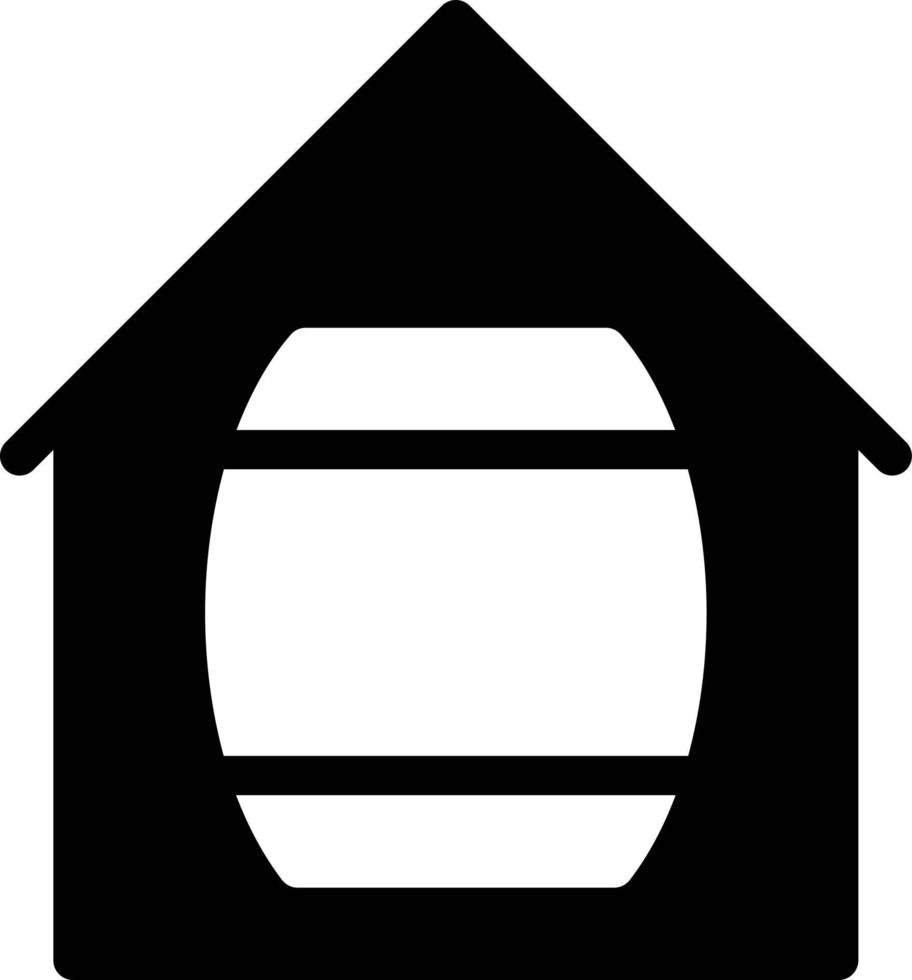 bryggeri hus vektor illustration på en bakgrund.premium kvalitet symbols.vector ikoner för begrepp och grafisk design.
