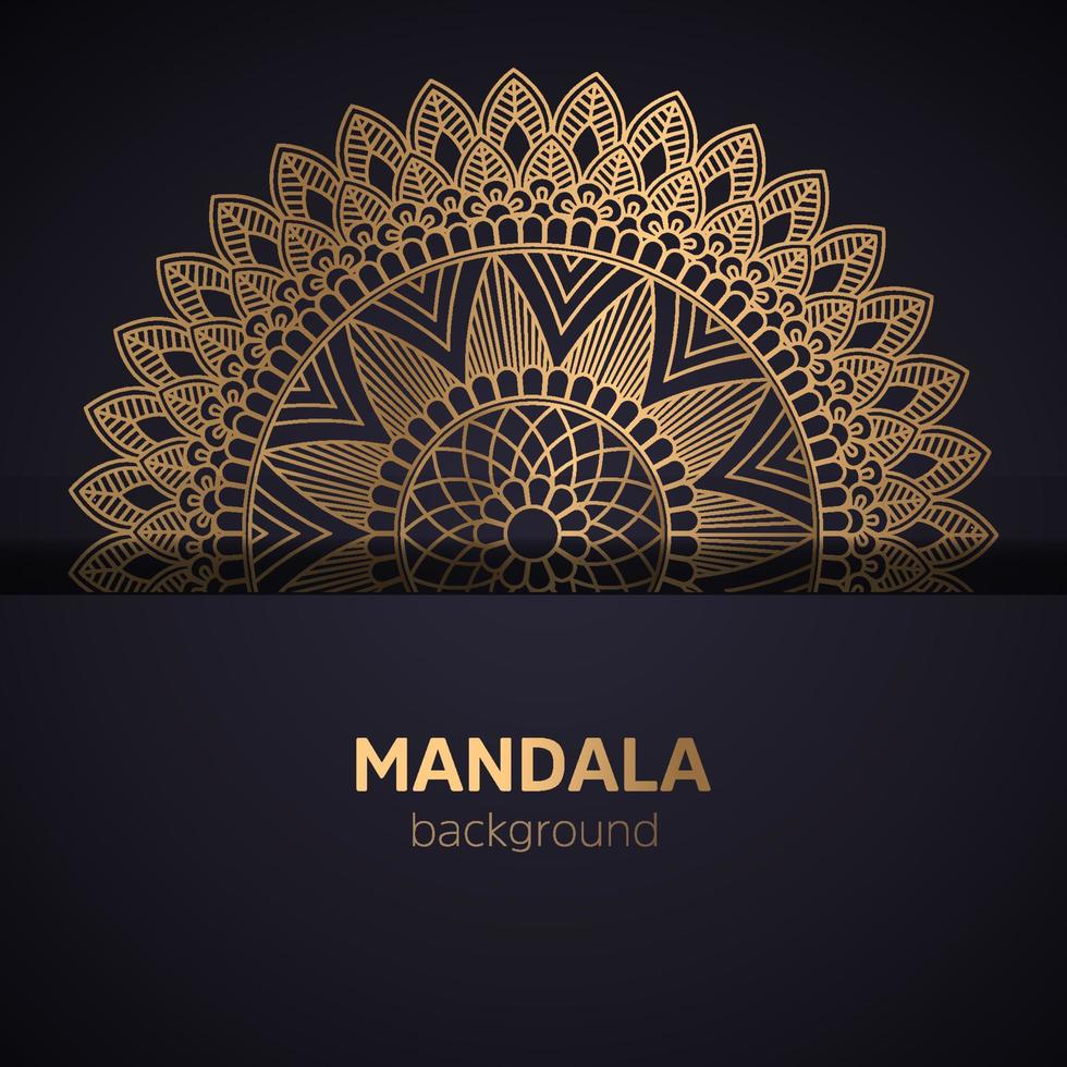 mandala design kan vara Begagnade för meditation och bön, som väl som för dekoration. vektor