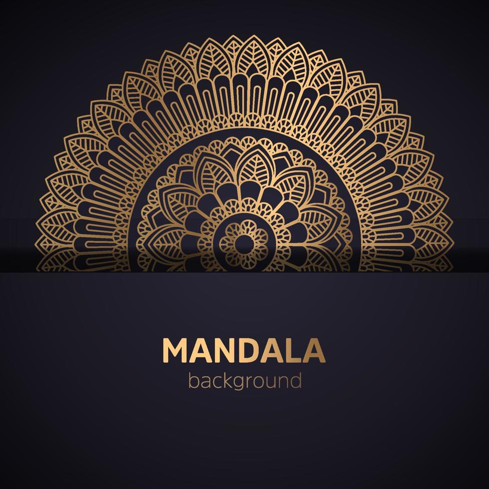 mandala design kan vara Begagnade för meditation och bön, som väl som för dekoration. vektor