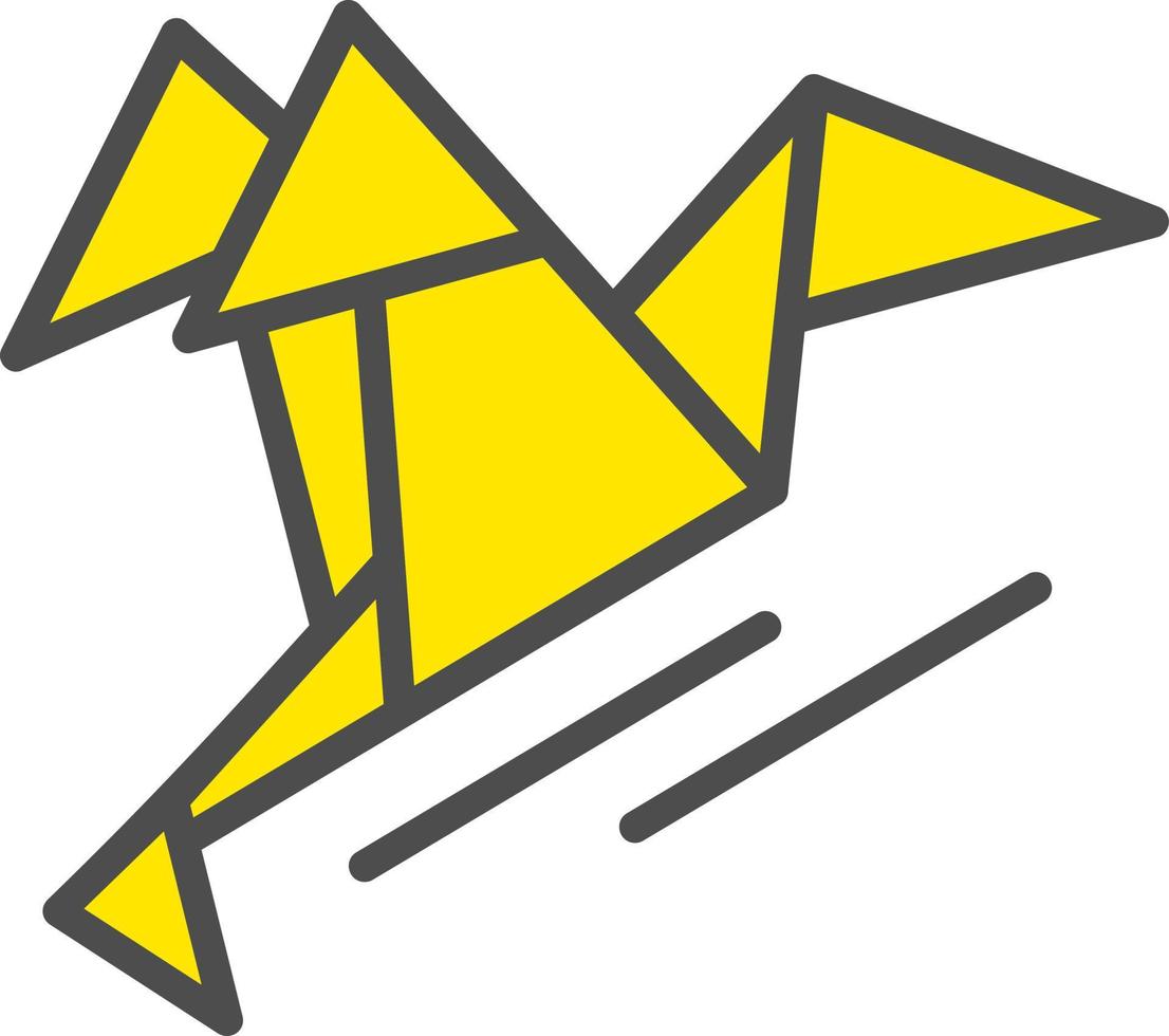 origami vektor ikon