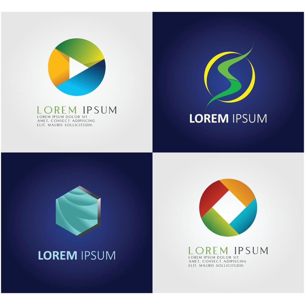 kreativ logotypdesign vektor