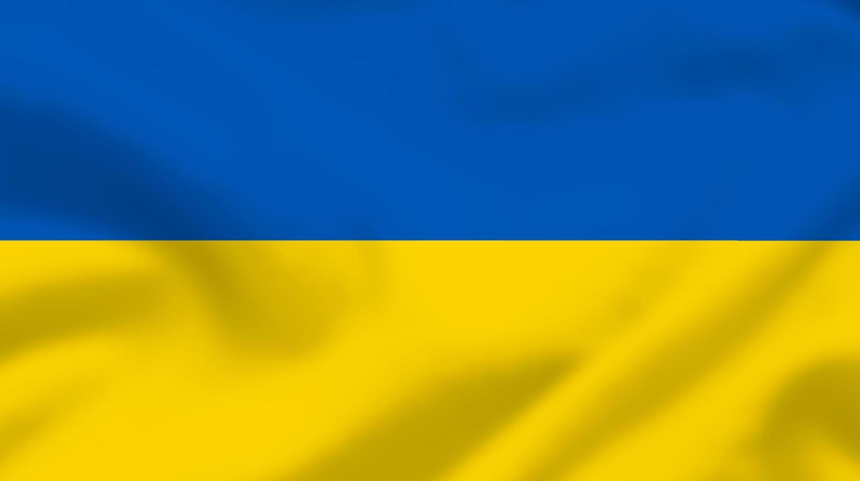 ukrainska nationella flaggan vektor