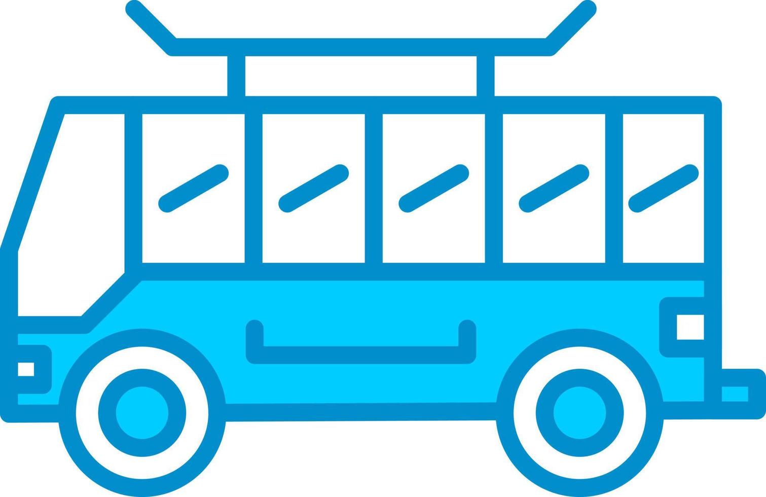 Bus kreatives Icon-Design vektor