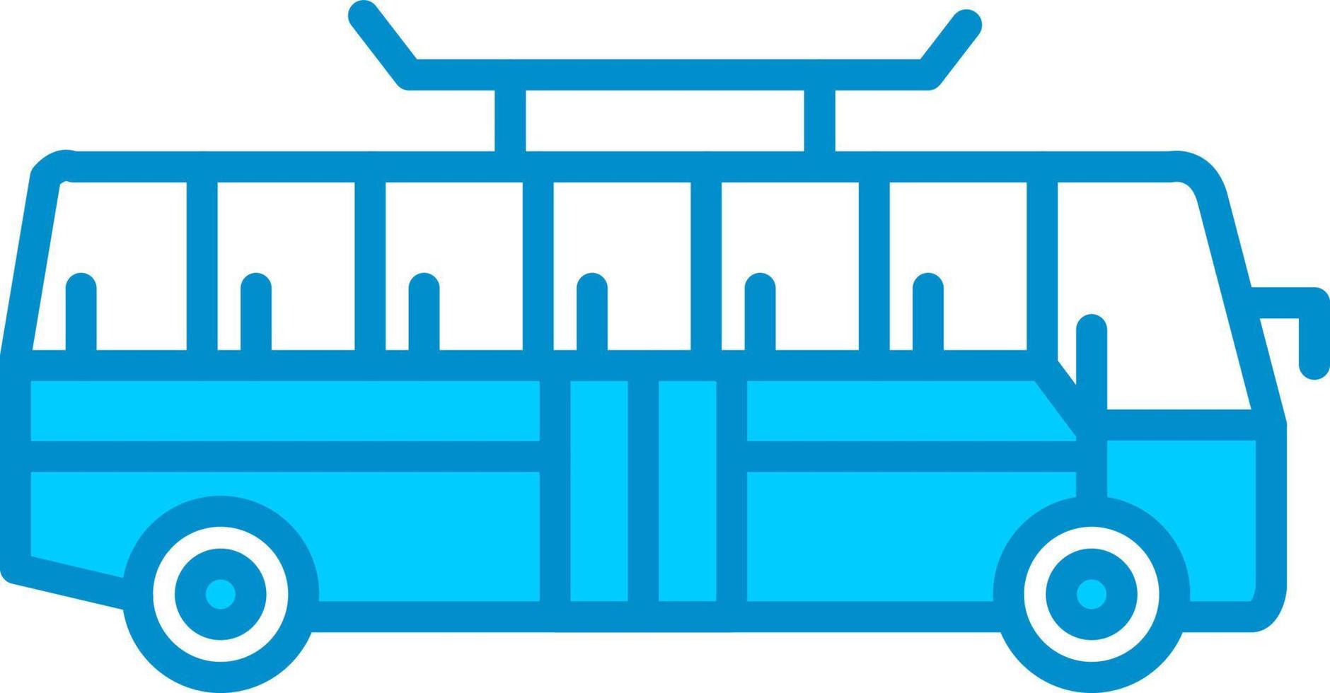 Bus kreatives Icon-Design vektor