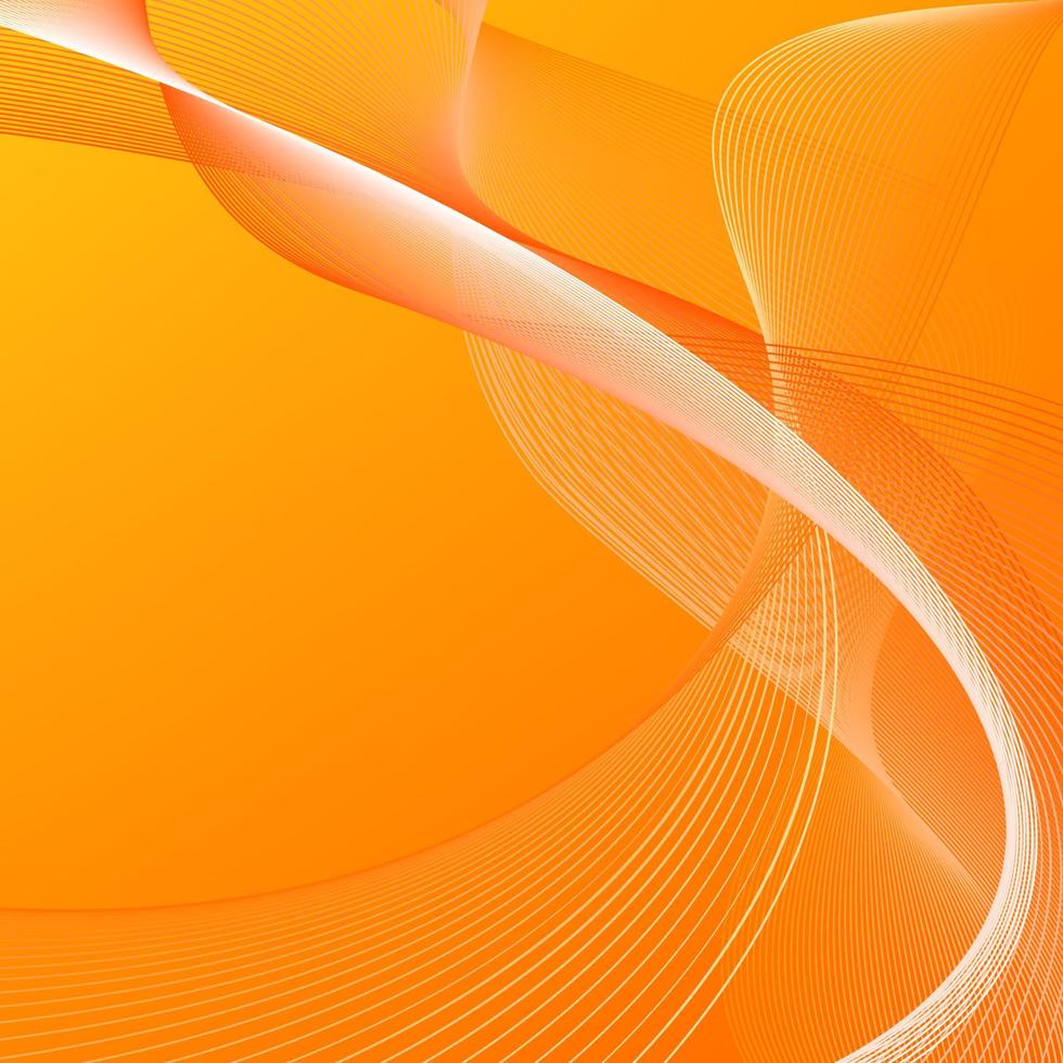 abstrakt vektor bakgrund med orange blandad rader