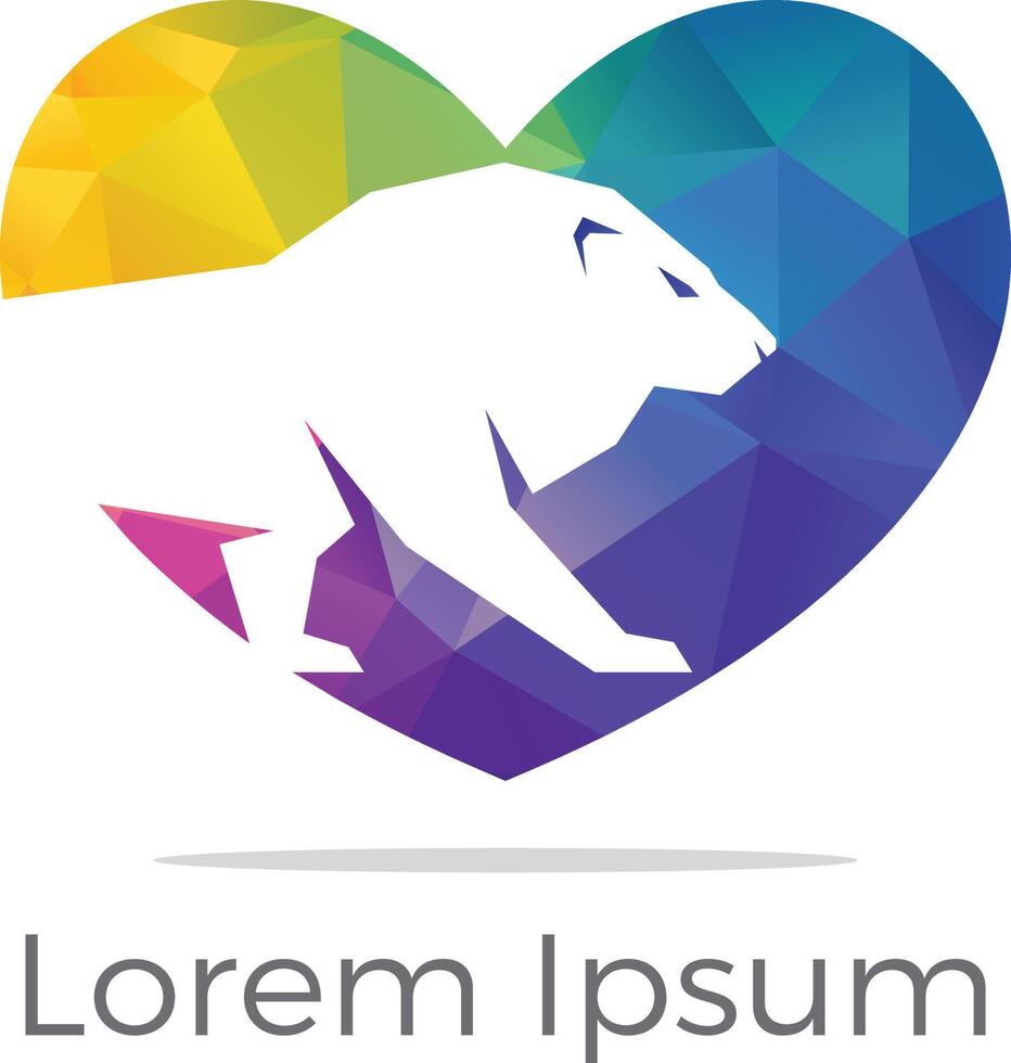 Löwen-Logo-Vektor-Design. konzept des königs der löwen. vektor