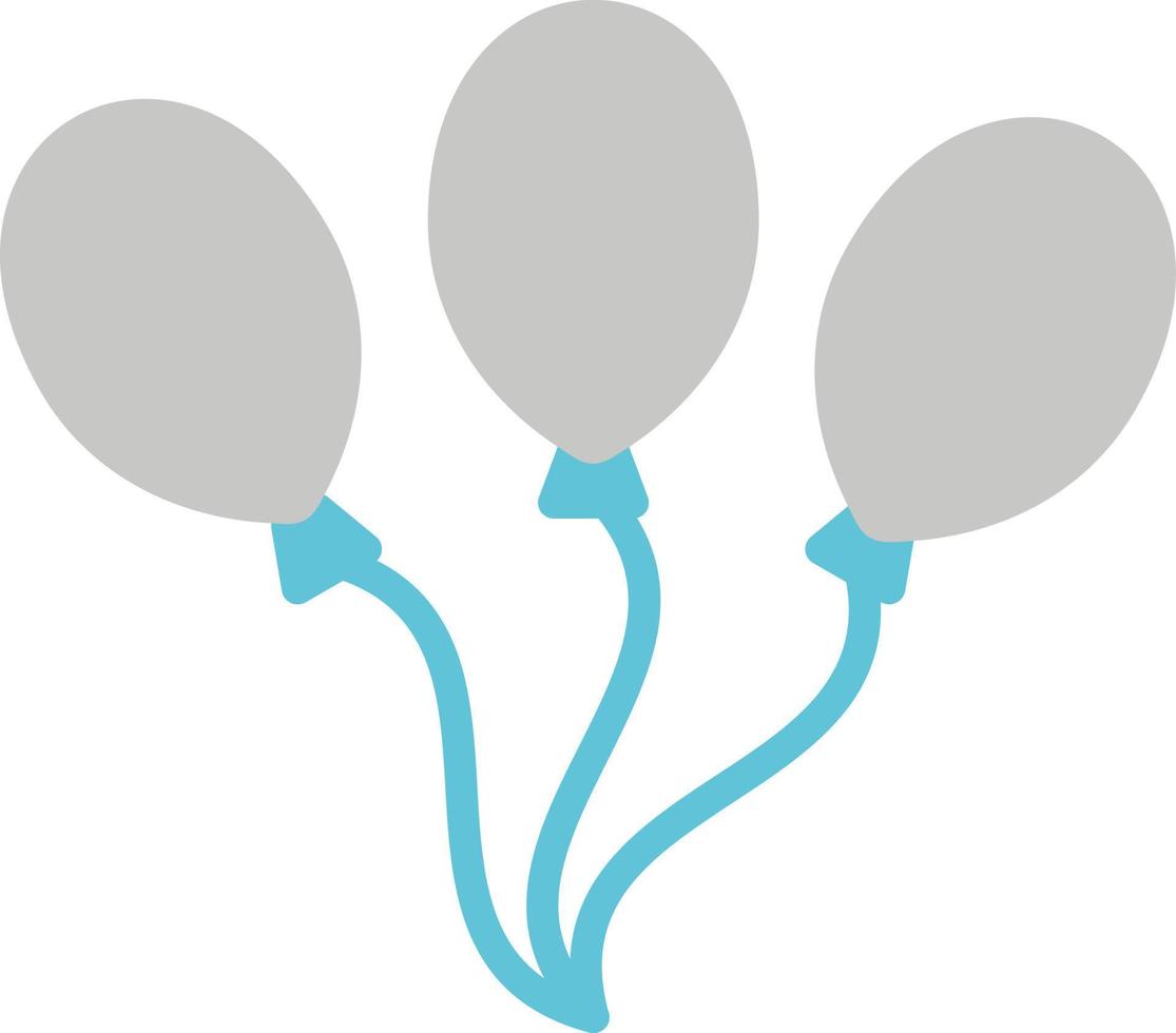 Ballons-Vektor-Symbol vektor
