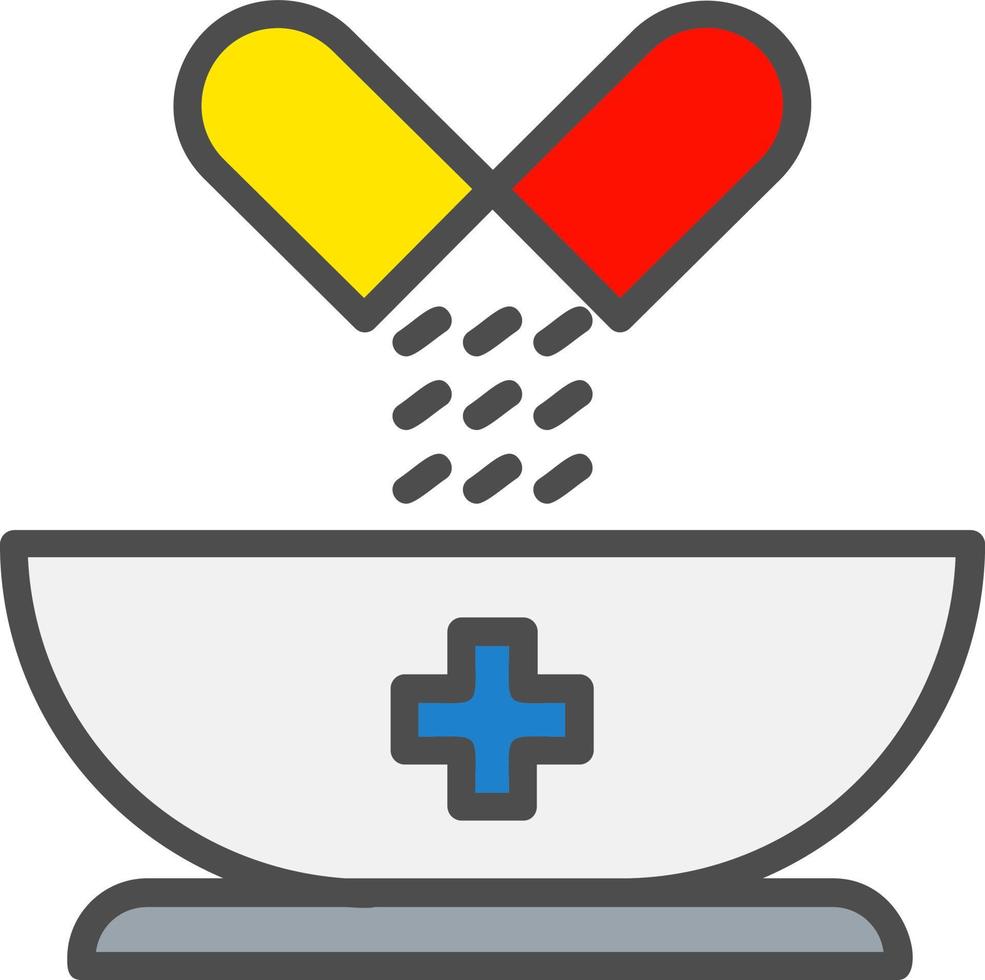 Medizin-Vektor-Icon-Design vektor
