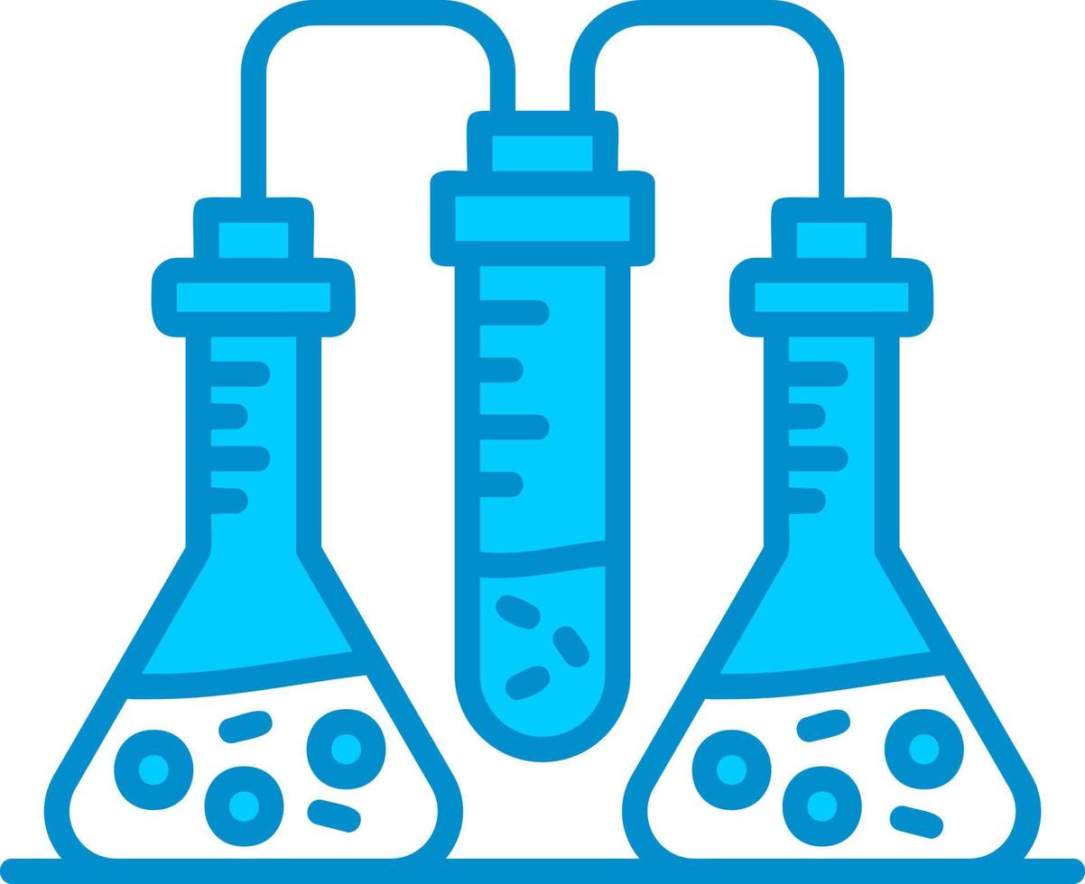 Chemie kreatives Icon-Design vektor