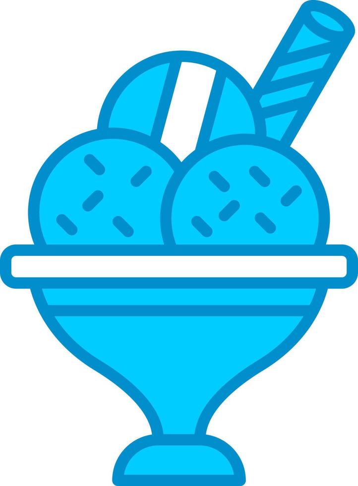 Dessert kreatives Icon-Design vektor