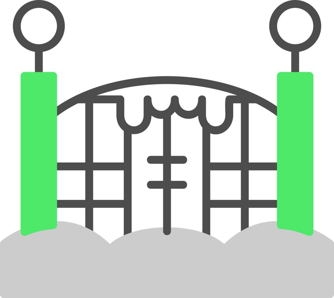 Tor kreatives Icon-Design vektor