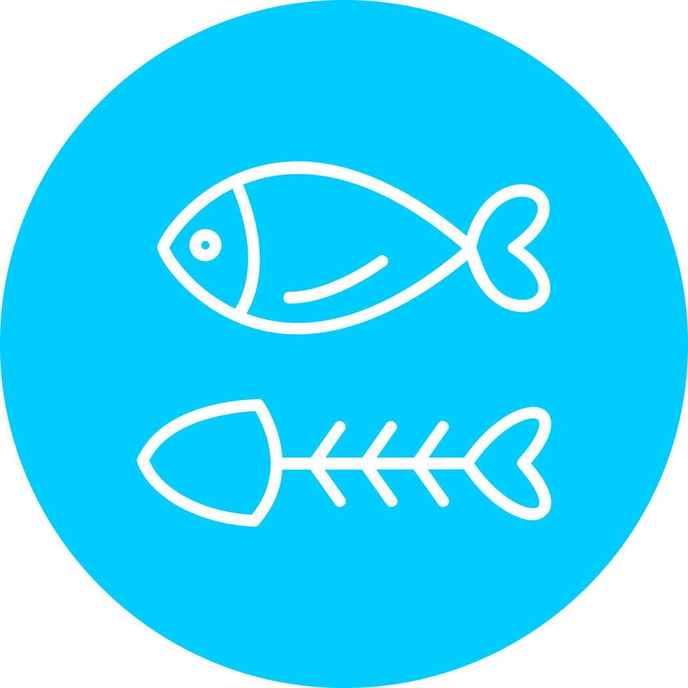 Fisch-Vektor-Icon-Design vektor