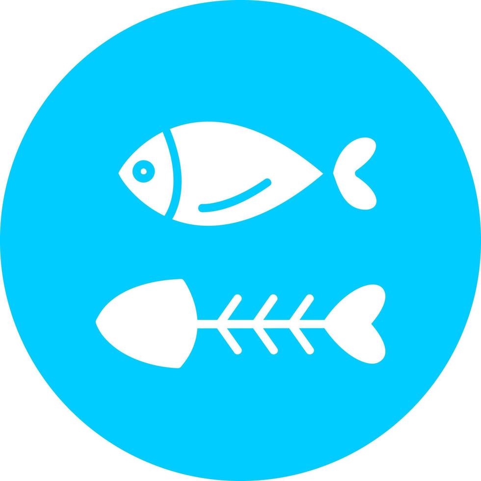 Fisch-Vektor-Icon-Design vektor