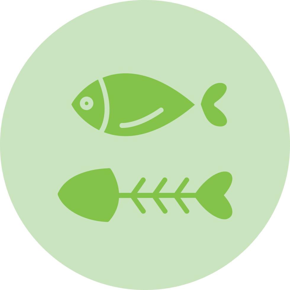 Fisch-Vektor-Icon-Design vektor