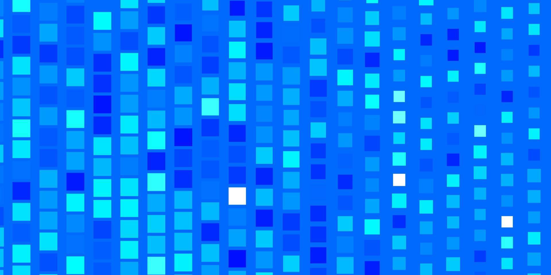 hellblaues Vektormuster im quadratischen Stil. vektor