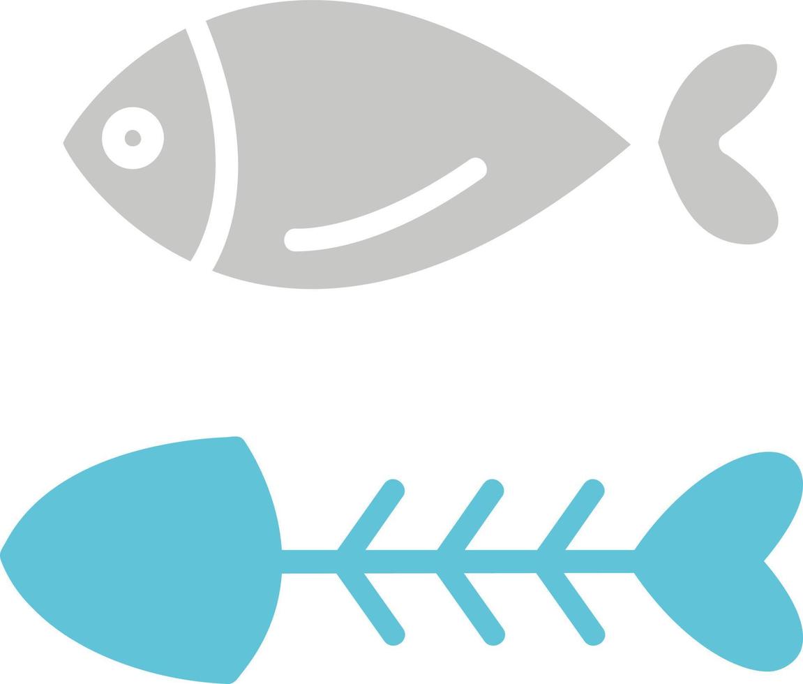 Fisch-Vektor-Icon-Design vektor