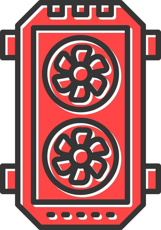 PC-Turm kreatives Icon-Design vektor