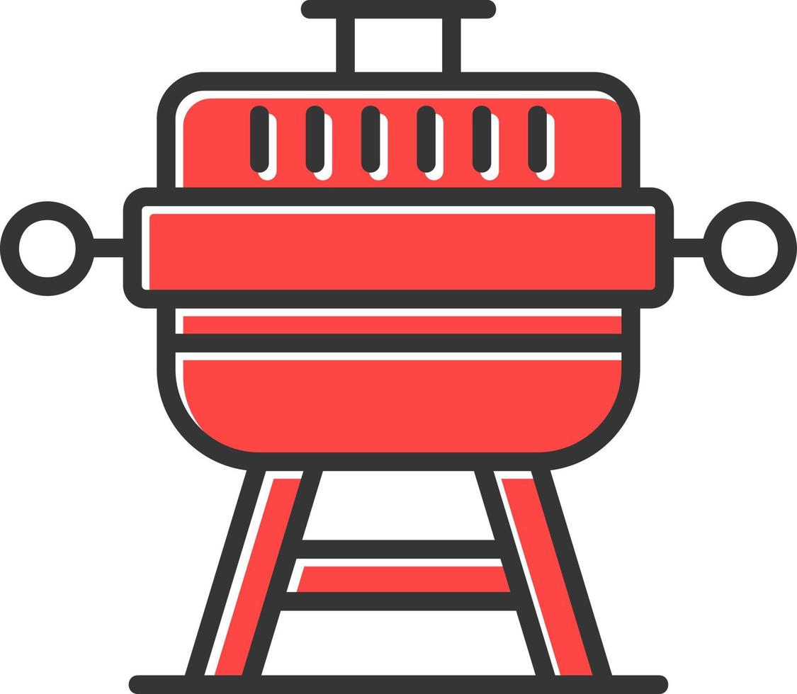 Grill kreatives Icon-Design vektor