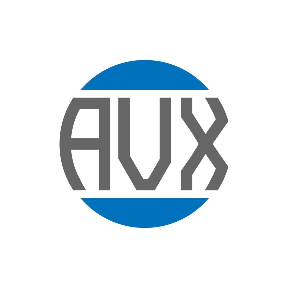 avx brev logotyp design på vit bakgrund. avx kreativ initialer cirkel logotyp begrepp. avx brev design. vektor