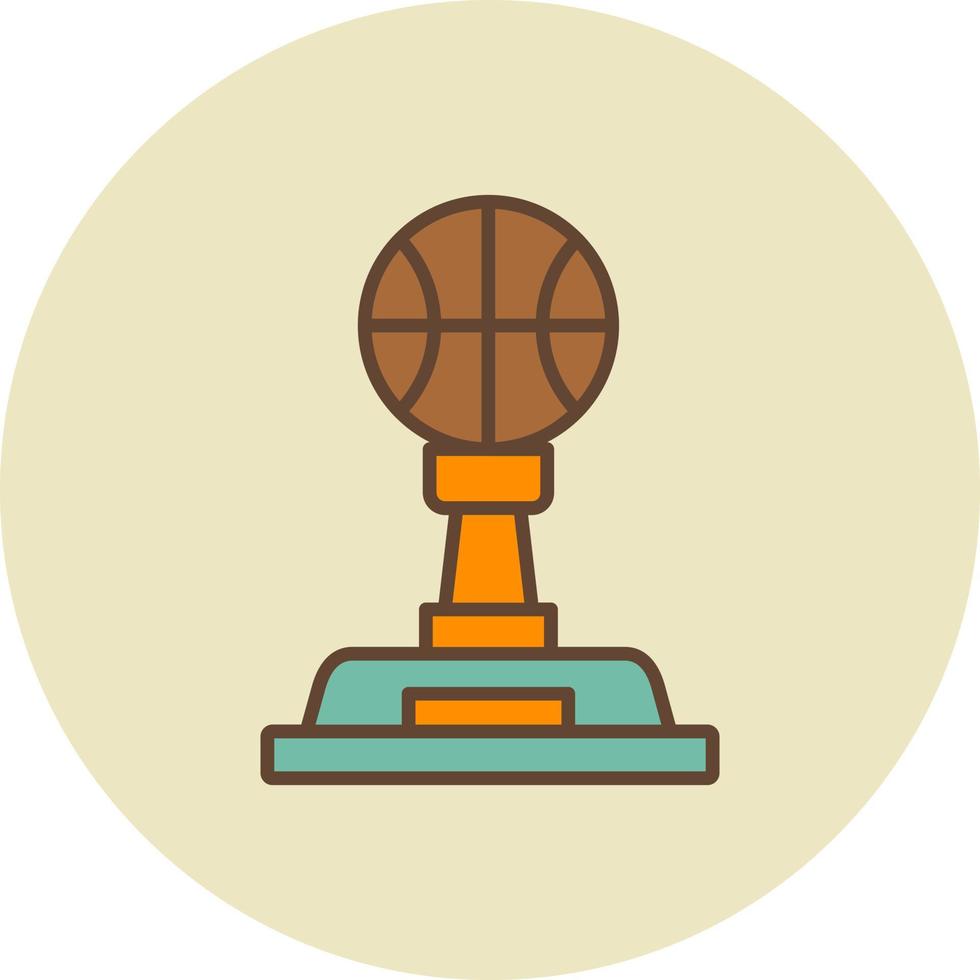 Basketball kreatives Icon-Design vektor