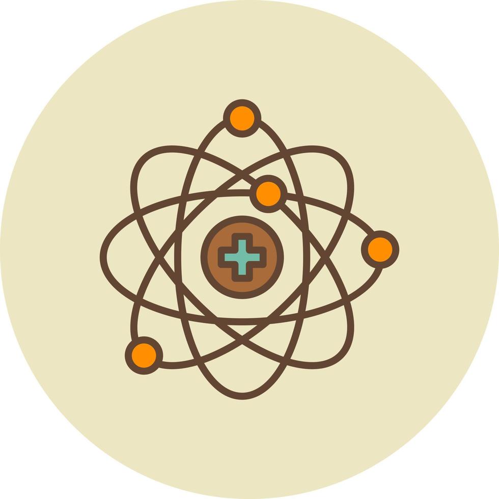 Wissenschaft kreatives Icon-Design vektor