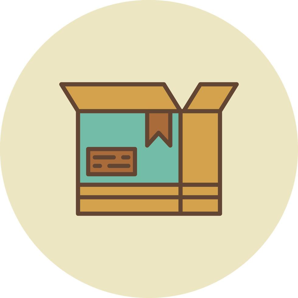 Box kreatives Icon-Design vektor