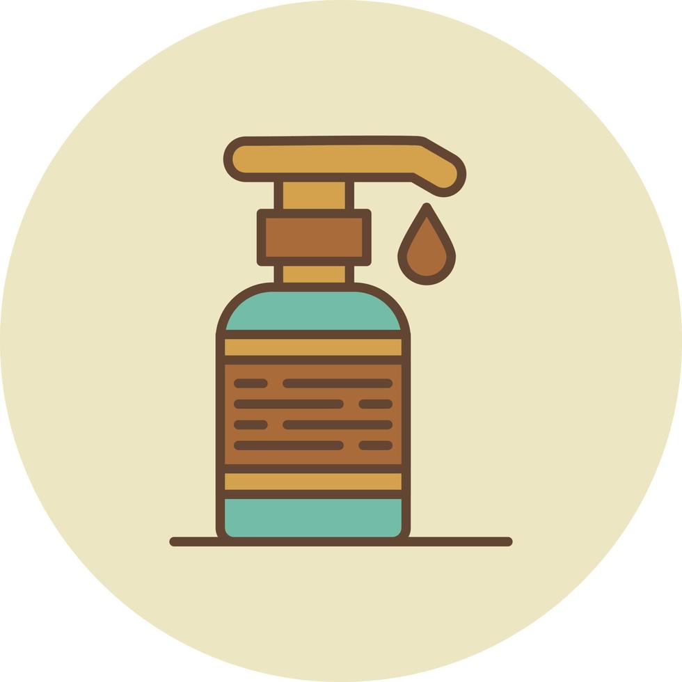 Shampoo kreatives Icon-Design vektor