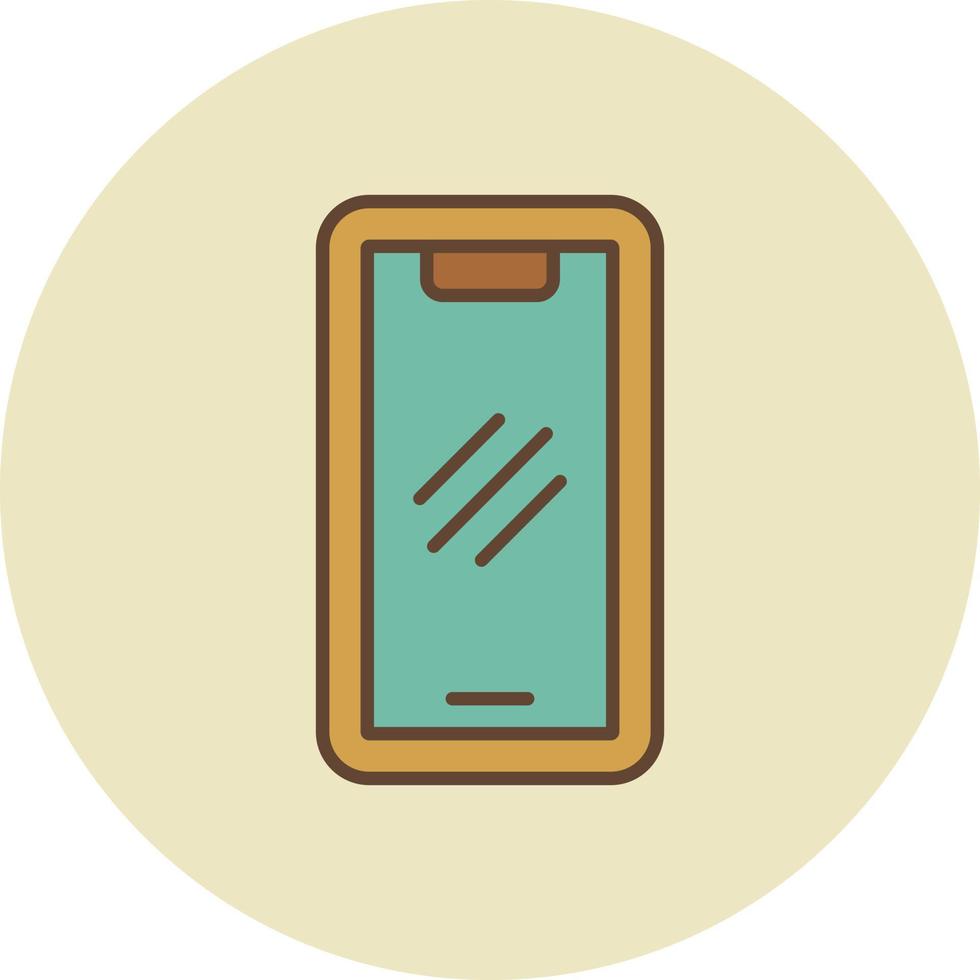 kreatives Icon-Design für Smartphones vektor