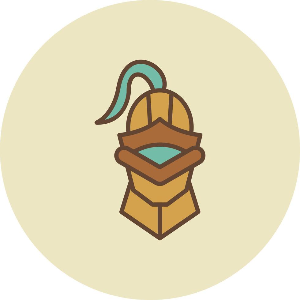 Helm kreatives Icon-Design vektor