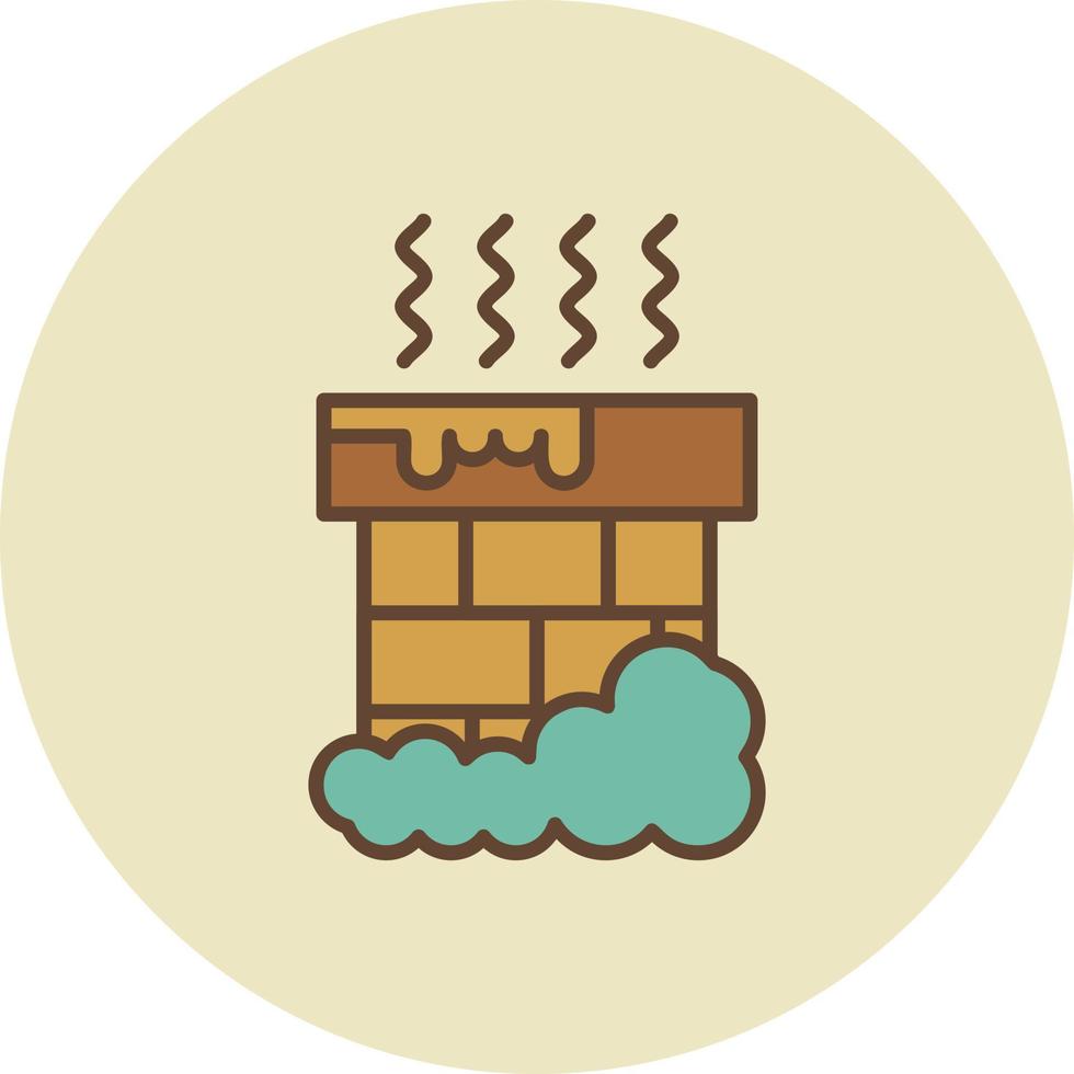 Rauch kreatives Icon-Design vektor