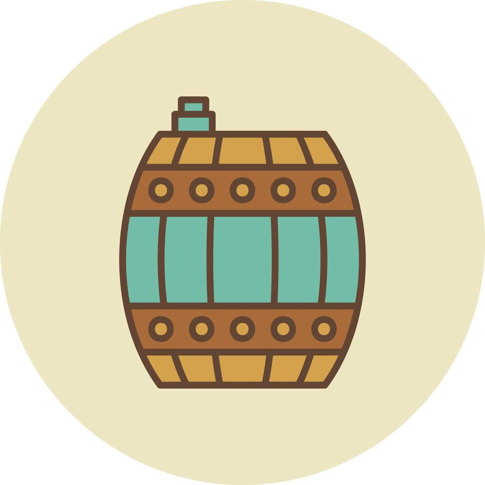 Barrel kreatives Icon-Design vektor