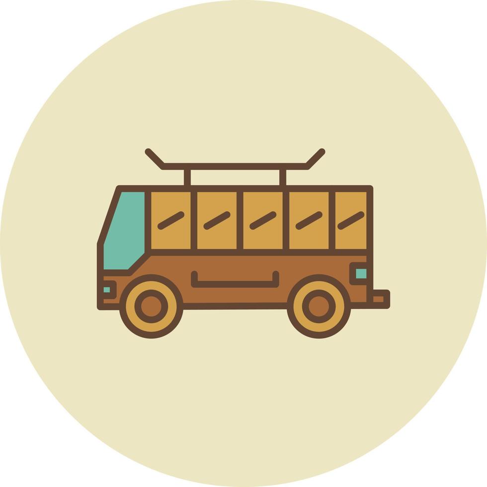 Bus kreatives Icon-Design vektor