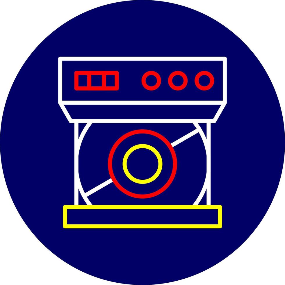 CD-Laufwerk kreatives Icon-Design vektor