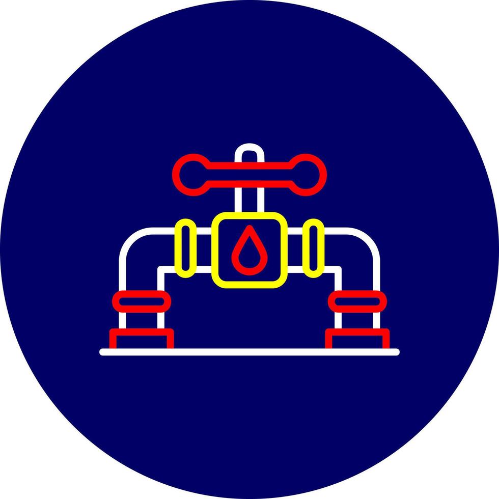 kreatives Icon-Design für Rohre vektor