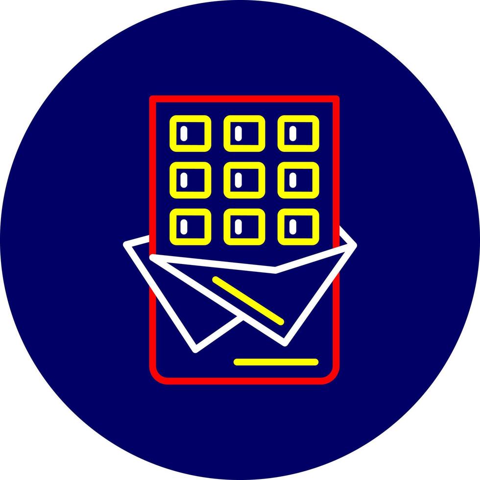 Schokoriegel kreatives Icon-Design vektor