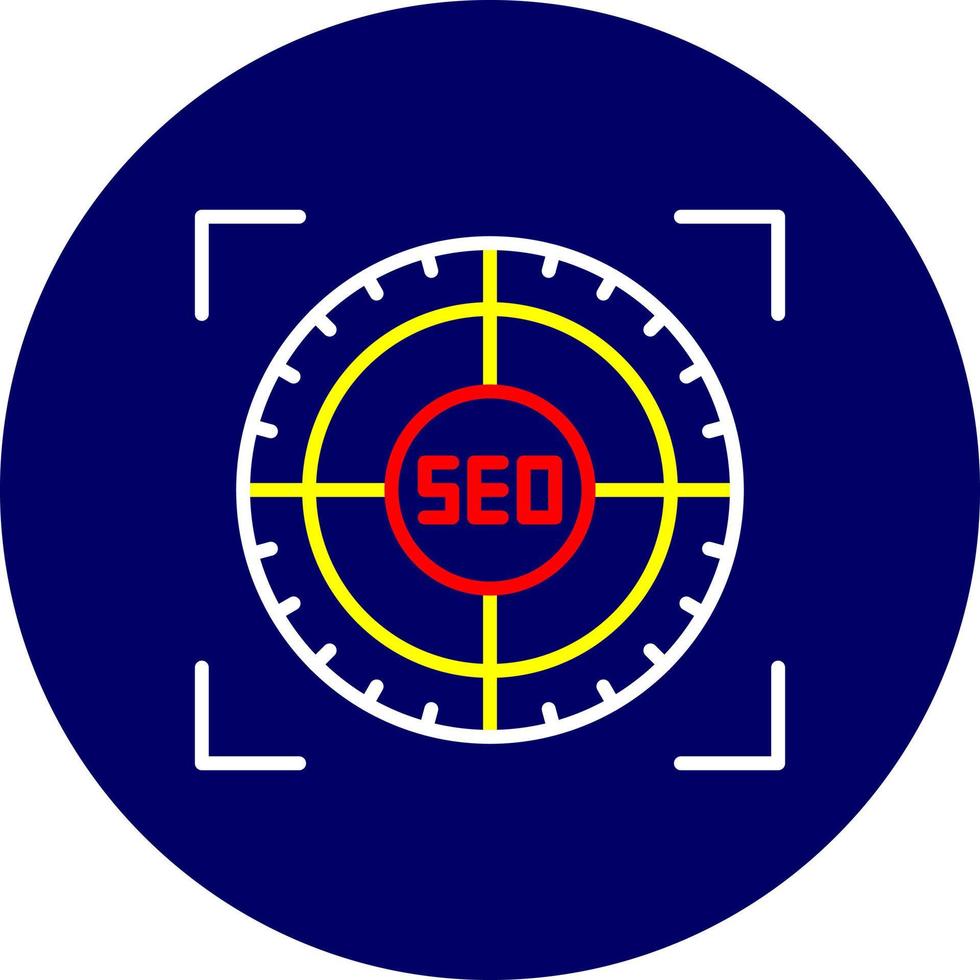 SEO kreatives Icon-Design vektor