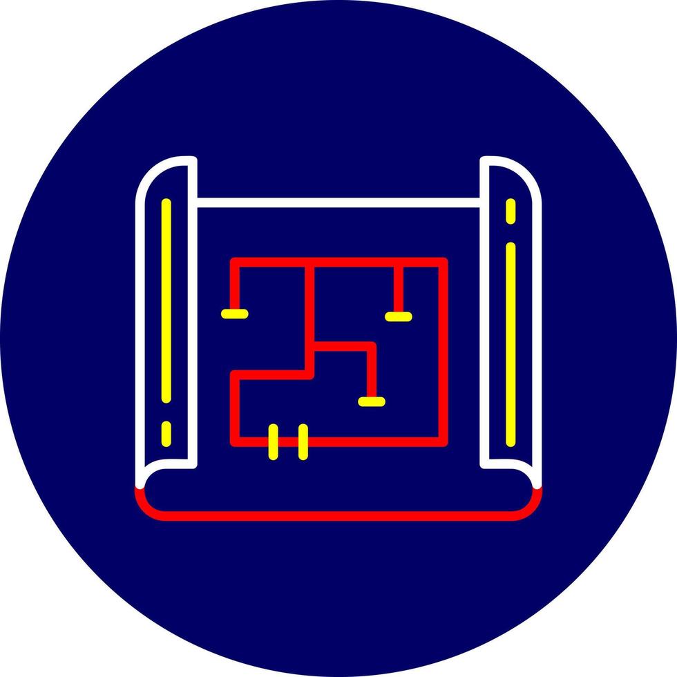 plan kreativ ikon design vektor