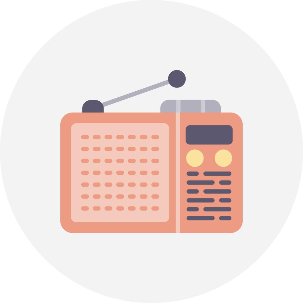 Radio kreatives Icon-Design vektor